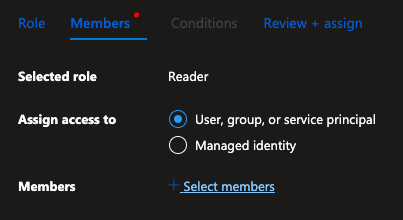 Select members